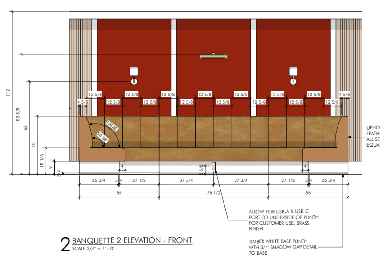 Seating | Custom Restaurant Banquettes