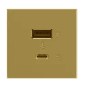 Seating | Custom Restaurant Banquettes Electrical Hardwire w conduit | Routing & Hardware | Legrand ARUSB2AC6 Legrand adorne 6 Amp Ultra-Fast USB-A and USB-C Outlet Module