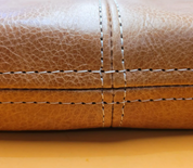 Seating | Brewery or Cafe Leather Banquette Sets FULL SEAT w BASE 6ft