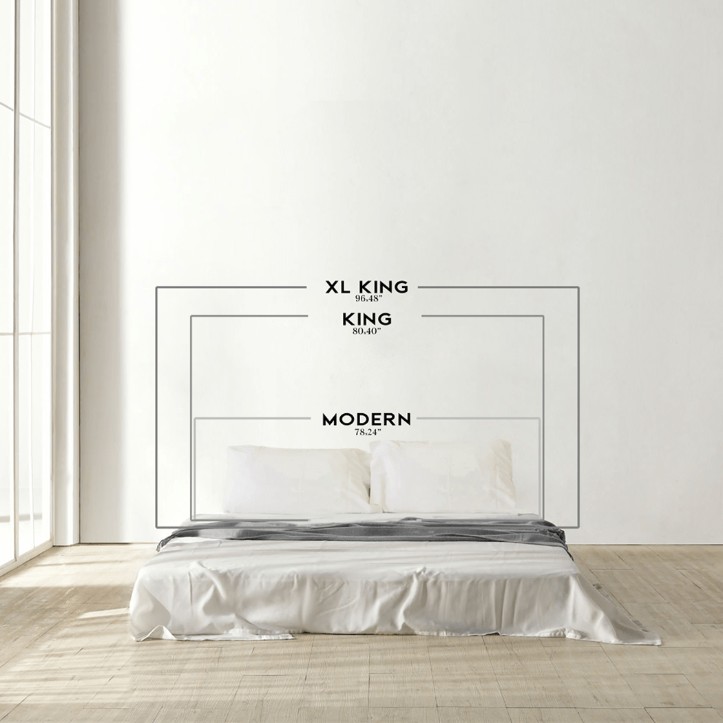 Custom Leather Bed – Handmade Wall-Mounted Headboard