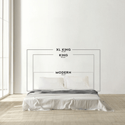 Custom Leather Bed – Handmade Wall-Mounted Headboard