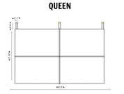 Custom Leather Bed – Handmade Wall-Mounted Headboard