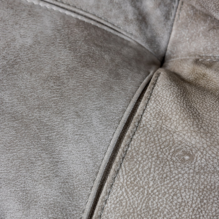 Cubist Sofa Element Grey Aged Leather PILLOW BACKREST
