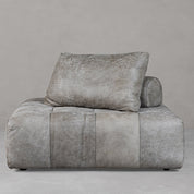 Cubist Sofa Element Grey Aged Leather PILLOW BACKREST