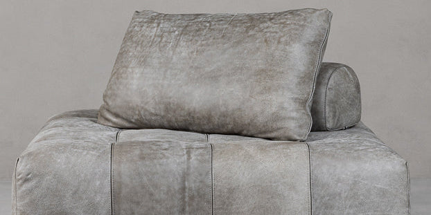 Cubist Sofa Element Grey Aged Leather PILLOW BACKREST
