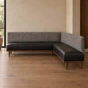 The Rochelle Freestanding Corner Banquette