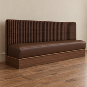Chocolate Brown Restaurant Banquette A1 | 5'11"