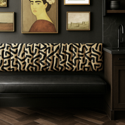 Floating Leather Bench for Restaurant Dining, Entryway or Kitchen Seat Back (Wall-Mount) Velvet