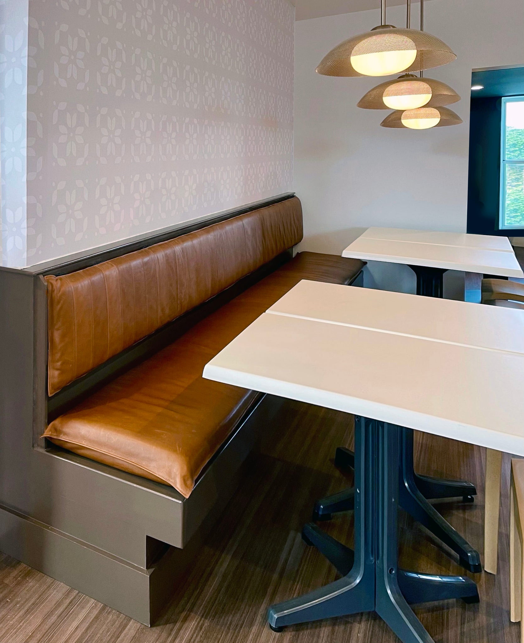Leather Banquette Seating Buy Chesterfield Deep Buttoned Faux Leather Kitchen Commercial Booth Bench  Seating Available In Any Colour Online In India