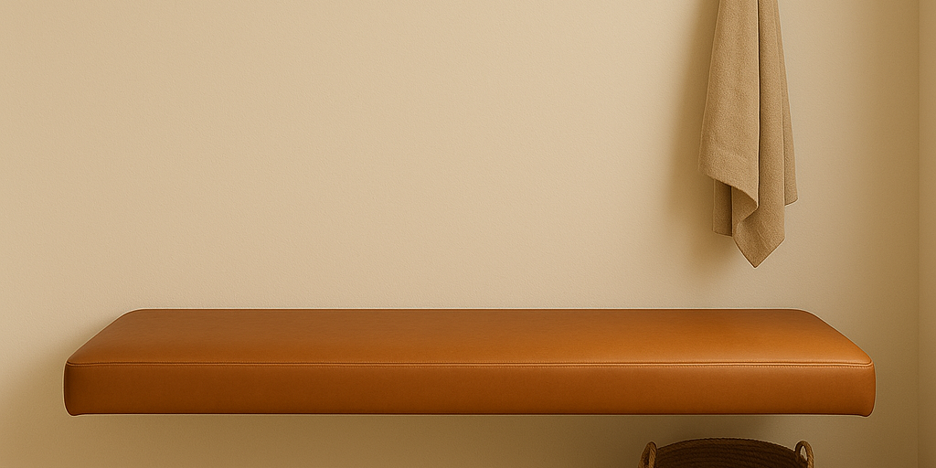 AG | Bistro Leather Banquette Seats SEAT CUSHION | 5'2" x 24"