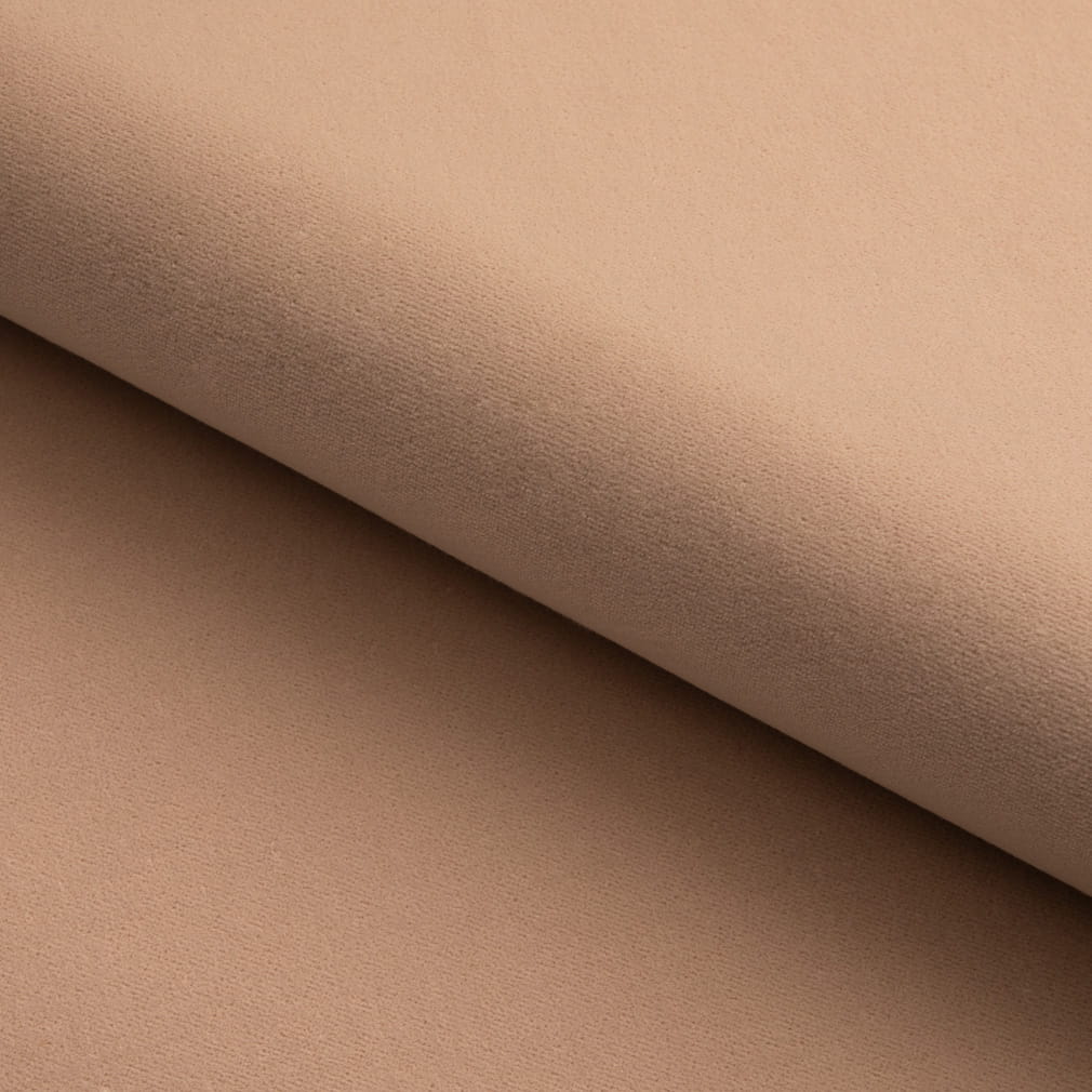 Performance Velvet Corner Banquette Biscotti