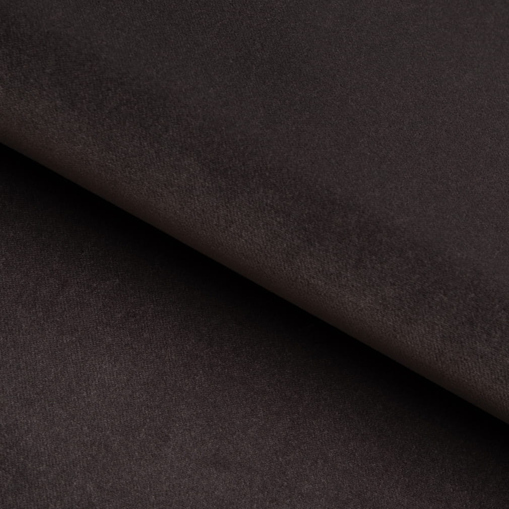 Performance Velvet Corner Banquette Iron — Confirmed Swatch
