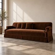 The Morgan Skirted Sofa