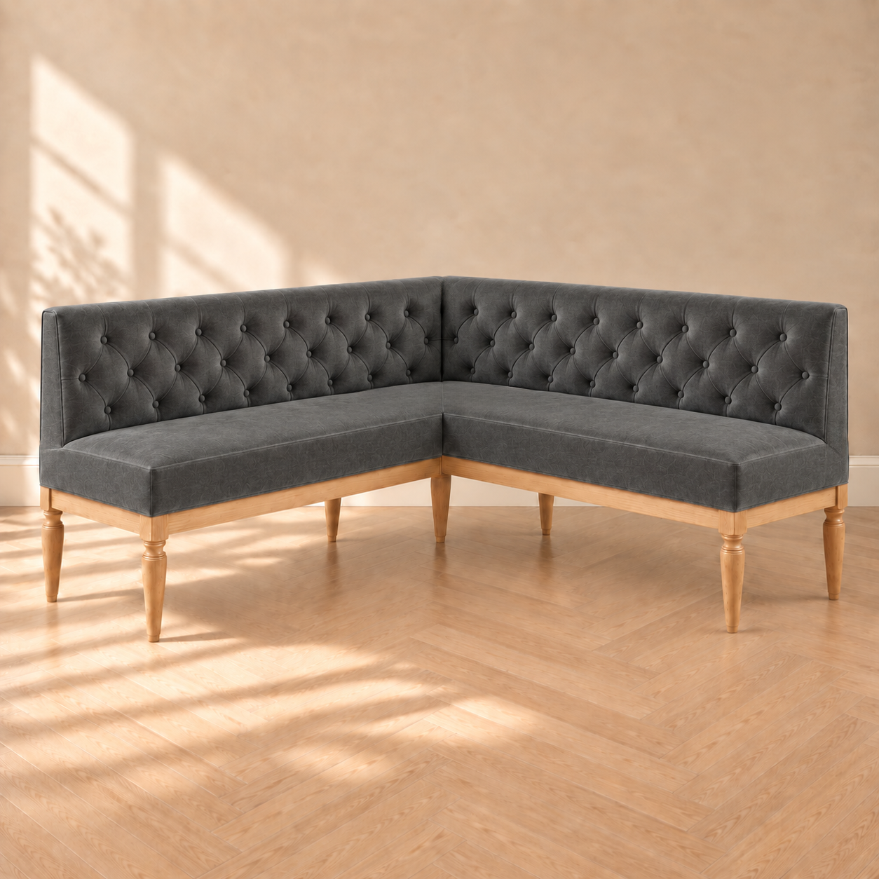 Corner Bistro Seat | Performance Velvet