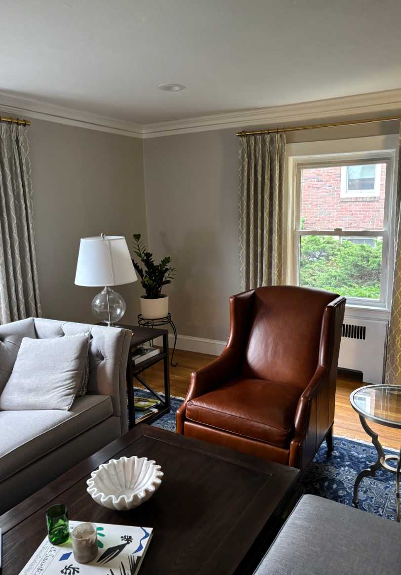 ER Custom | Floating Leather Bench for Kitchen Nook Seat Back (Wall-Mount)