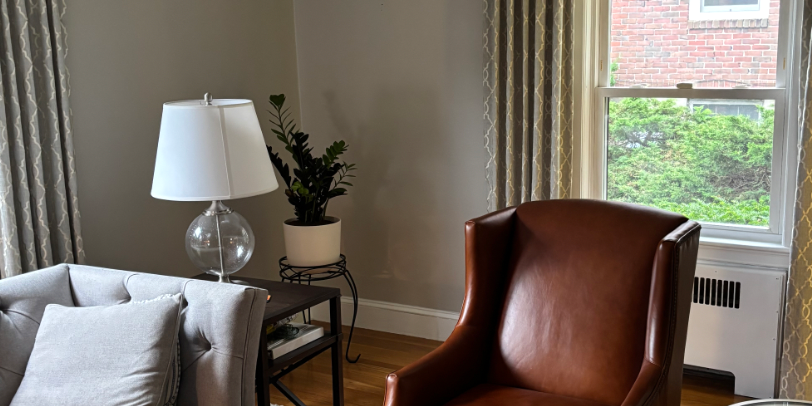 ER Custom | Floating Leather Bench for Kitchen Nook Seat Back (Wall-Mount)
