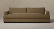 AN | CUSTOM XL Sofa SOFA | W:150" x D:40" x H:36" | Chocolate High- Performance Mohair
