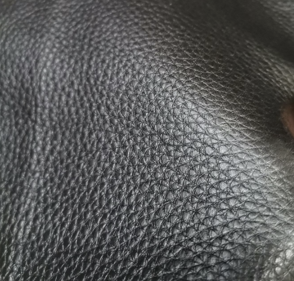 Premium Leather Samples – Headboards, Ottomans & Seating Leather | Pebbled Black