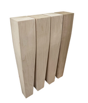 AT | Channeled Banquette Wood Legs