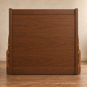 Horses Sunset Blvd | Booth "C" High-Back Equestrian Vegan Leather Banquette