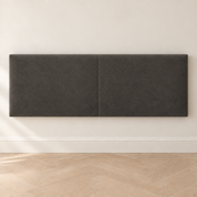 Boutique hotel performance velvet wall mounted headboard for queen and king hotel beds