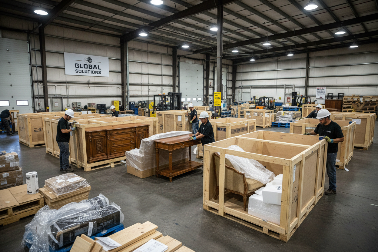 GENSLER LAS VEGAS | AREA 15-747 Crating | All Items