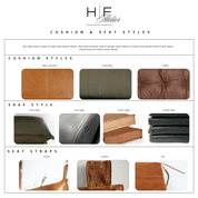Custom Leather Bed – Handmade Wall - Mounted Headboard - CUSTOMfurnitureheadboardHUNTEDFOX - leather headboard style