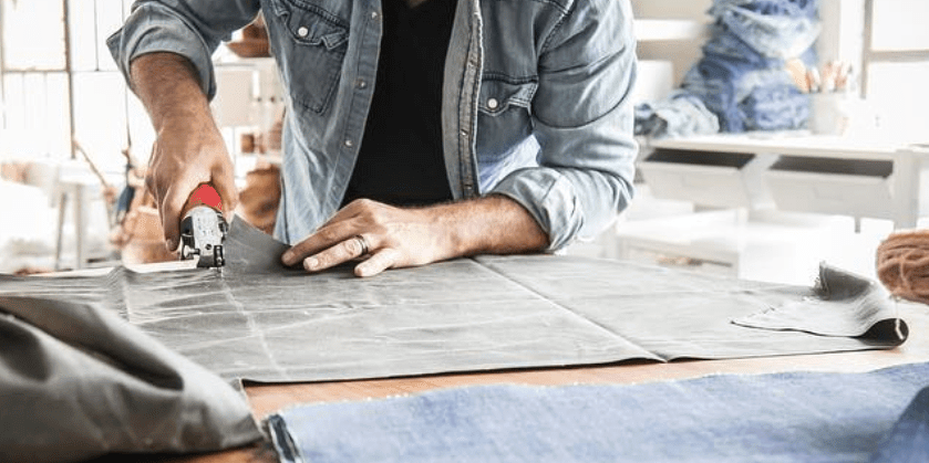 Custom Leather Bed – Handmade Wall - Mounted Headboard - CUSTOMfurnitureleather headboardHUNTEDFOX - custom wall mount headboards being made by James North