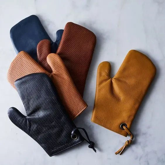 Custom Leather Chef's Mitt - H U N T E D F O X