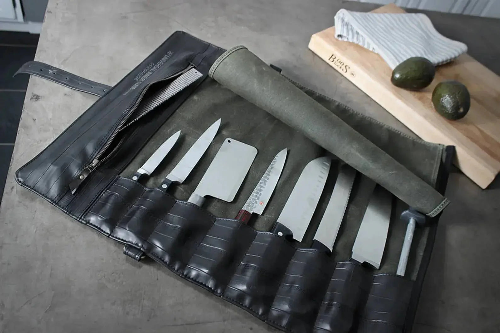 Custom Tool Roll Up - H U N T E D F O X