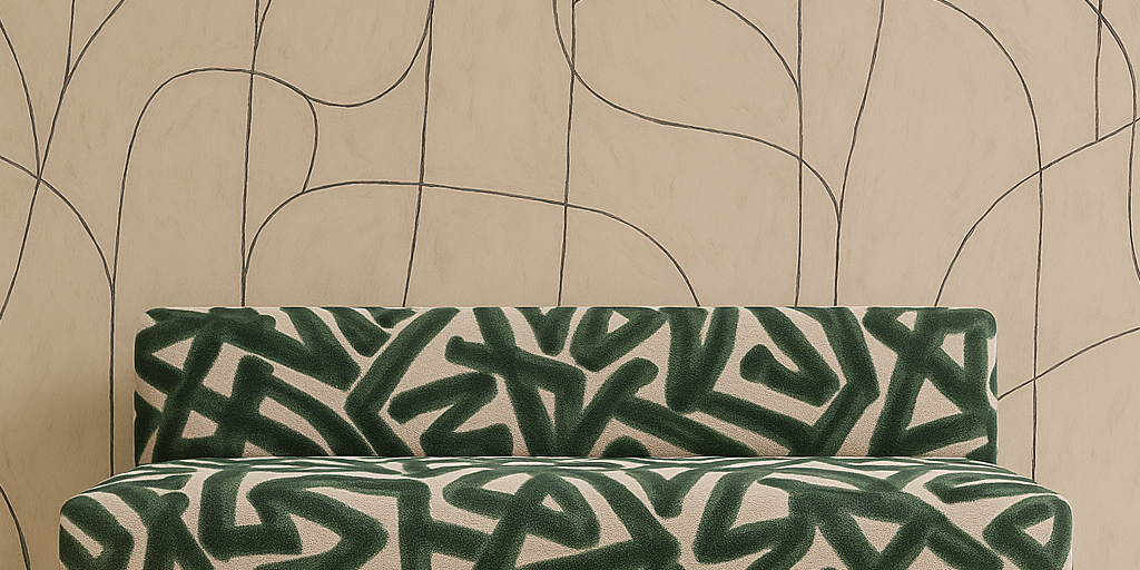 Floating Velvet Bench for Restaurant Dining, Entryway or Kitchen Seat Cushion
