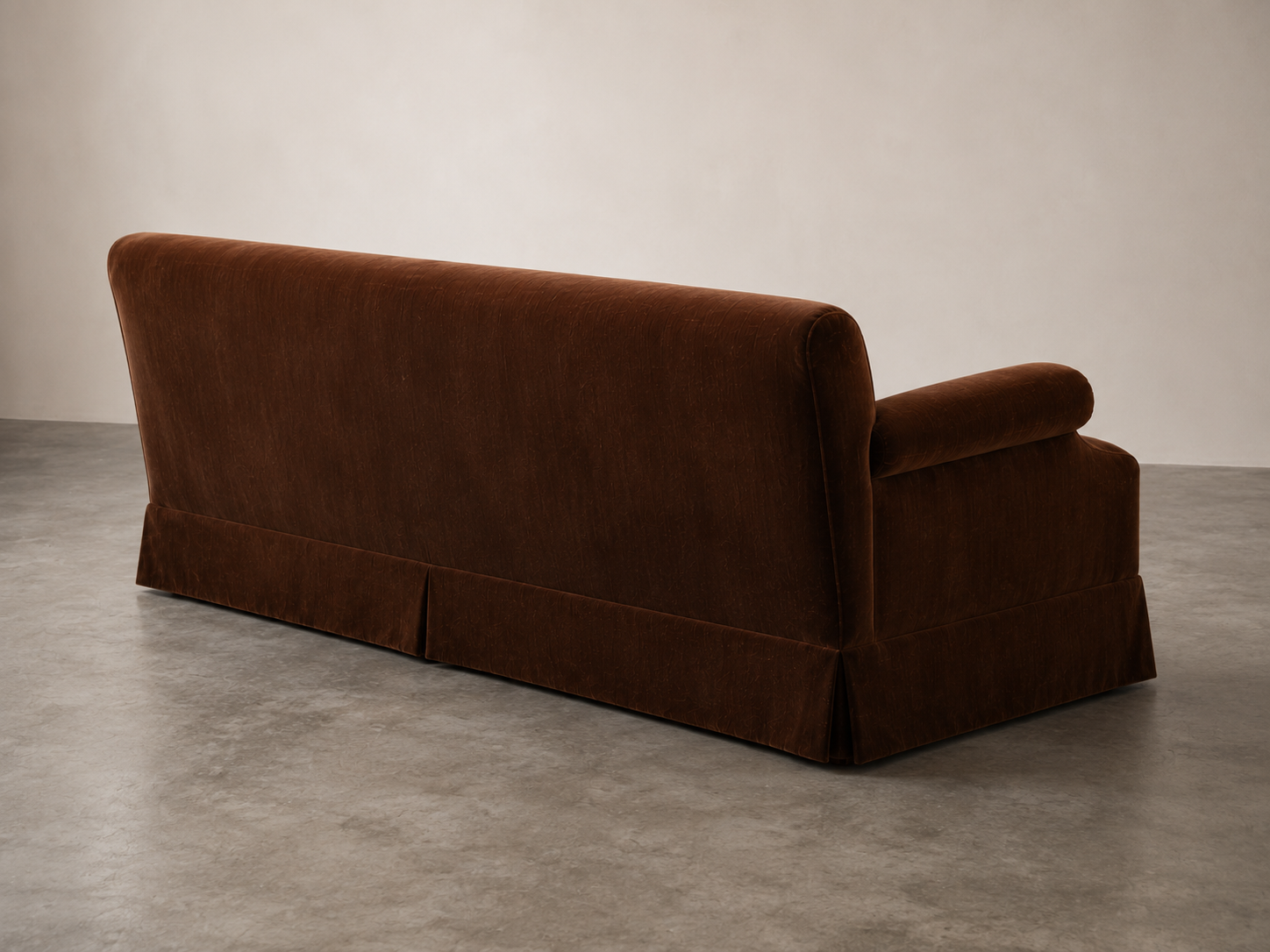 The Morgan Skirted Sofa