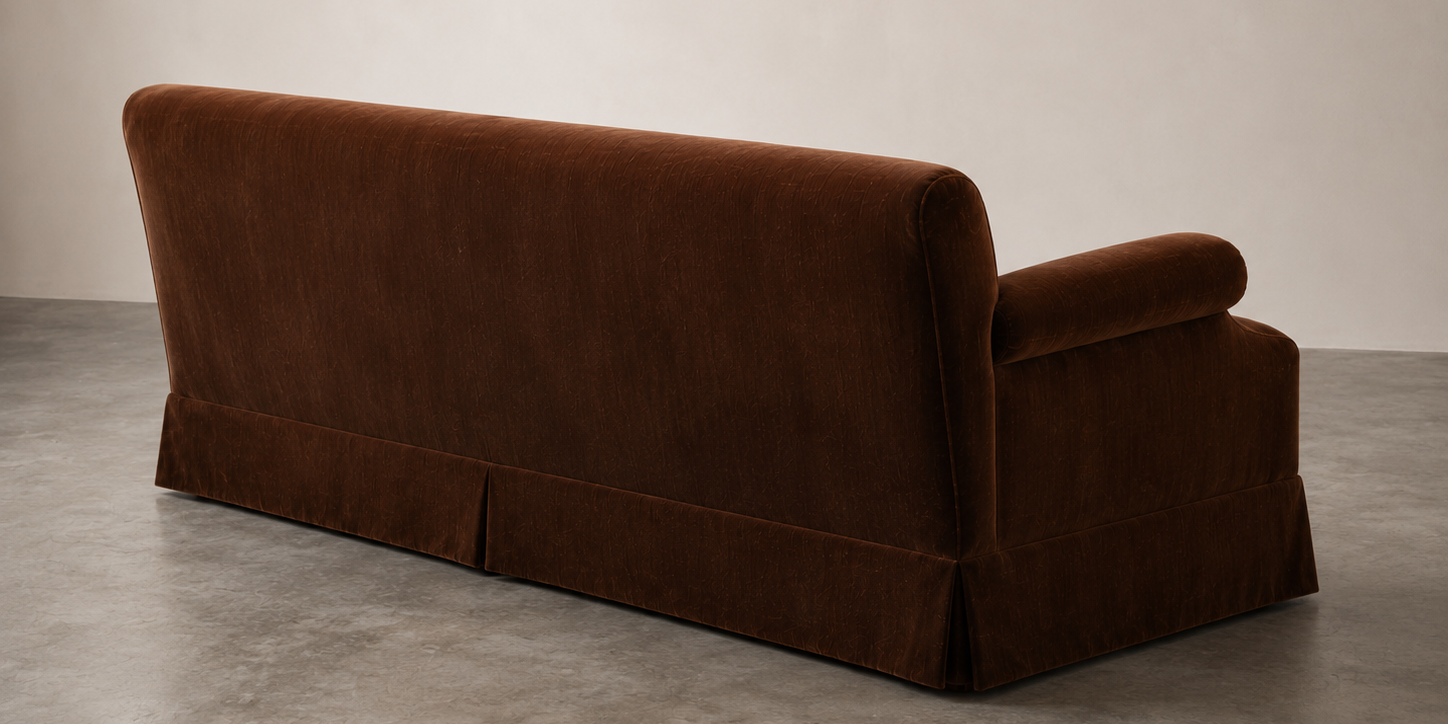 The Morgan Skirted Sofa
