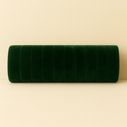 Velvet Floating Bench for Restaurant Dining, Entryway or Kitchen Bolster Pillow Velvet