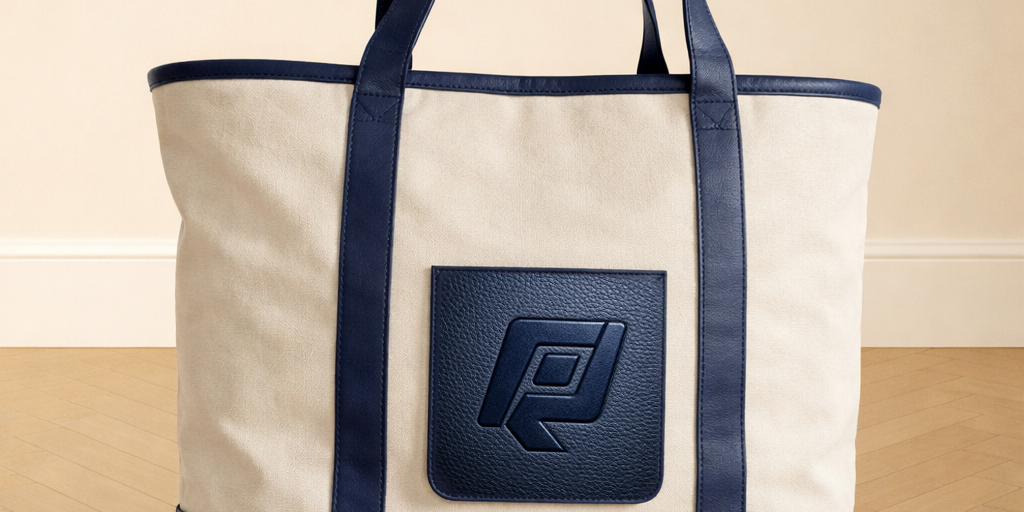 Custom Branded Leather & Canvas Bag | Heavy Duty Canvas Bag
