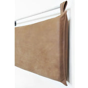 Light Brown Leather Headboard - H U N T E D F O X