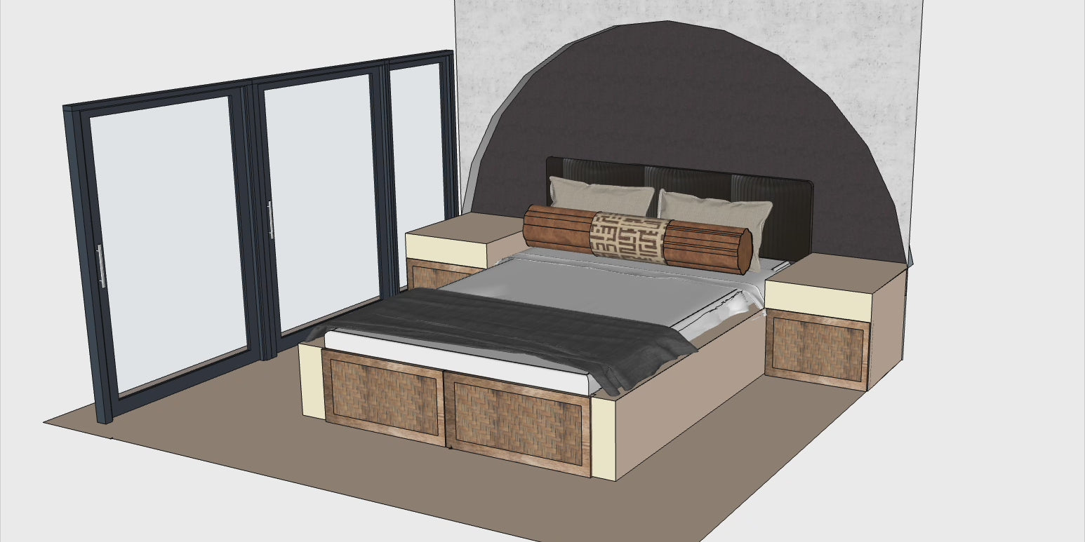 3D Furniture design by Moana Dixon of HF Atelier and HUNTEDFOX