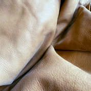 Premium Leather Samples – Headboards, Ottomans & Seating Leather | Pebbled Black