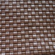 Premium Leather Samples – Headboards, Ottomans & Seating Woven | Chocolate